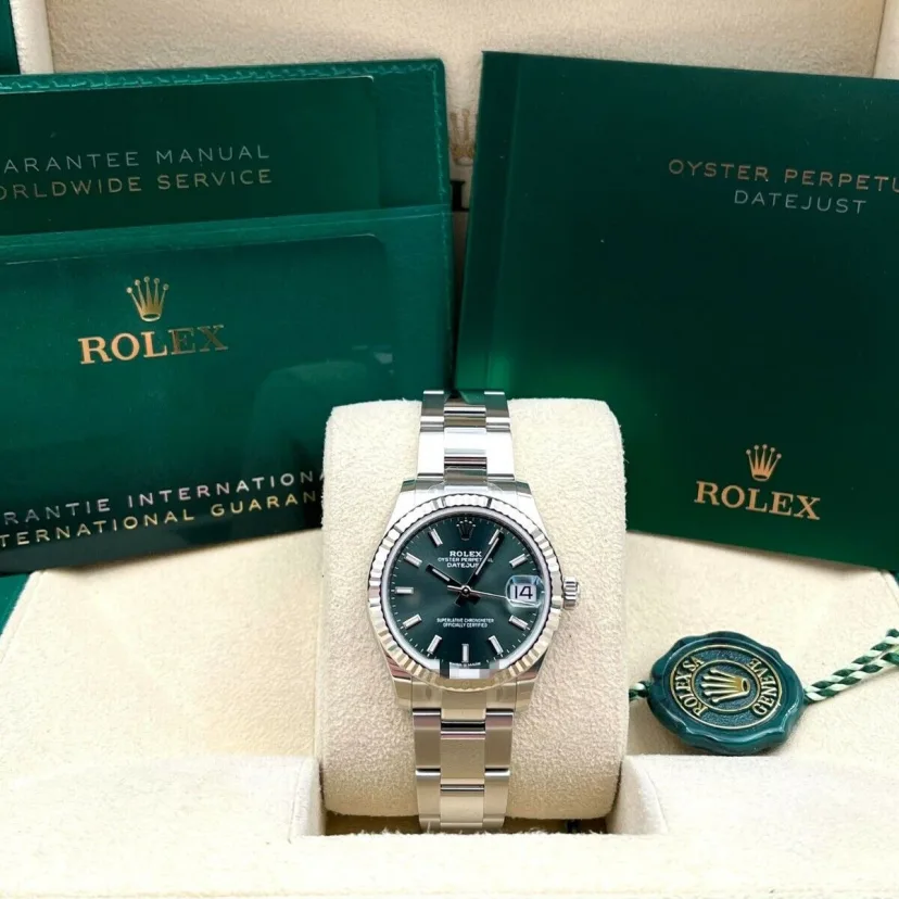 【Super Clone】RLX Datejust m278274-0017/0018 Green Dial 31mm Oyster Watch