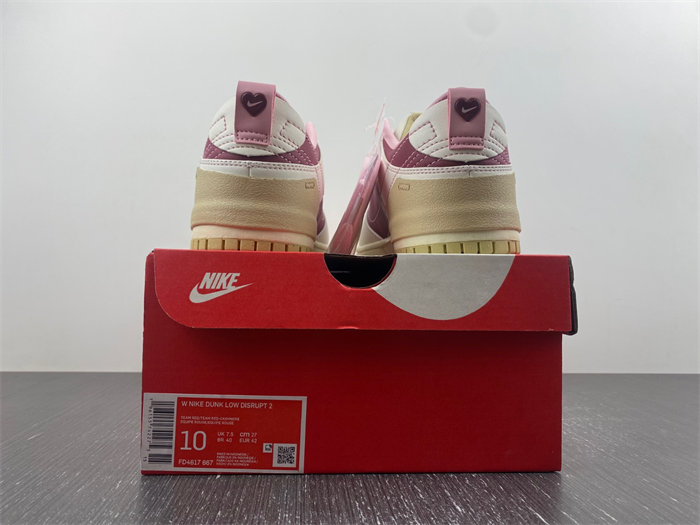 NK Dunk Low Disrupt 2 Valentine's Day FD4617-667