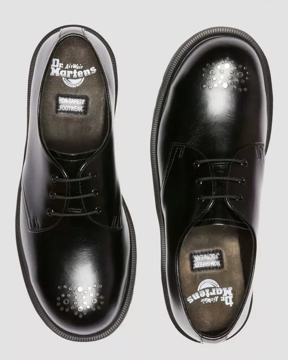 1461 Analine Leather Steel Toe Shoes