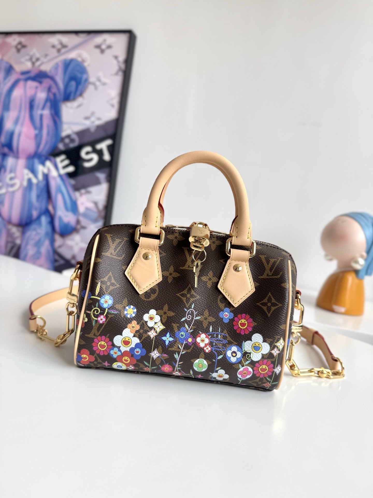 LV Speedy Bandoulière 20 M14175 Size：20.5x13.5x12cm