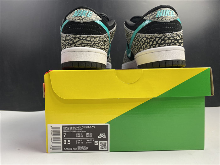 NK SB Dunk Low atmos Elephant BQ6817-009
