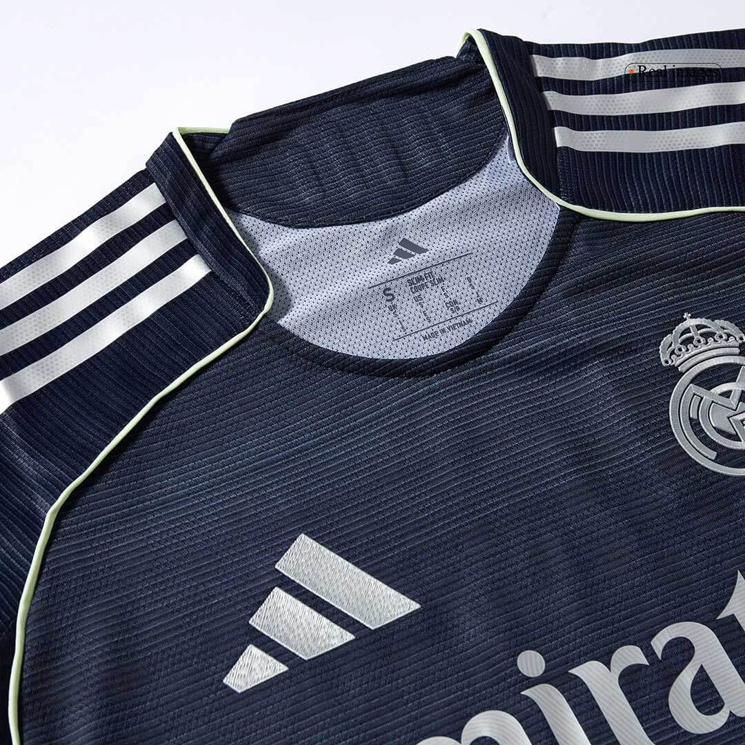 MBAPPÉ #9 Real Madrid Away Player Version Soccer Jersey 2025/26