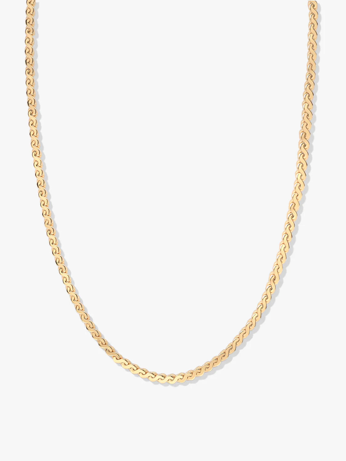 Serpentine Chain Necklace