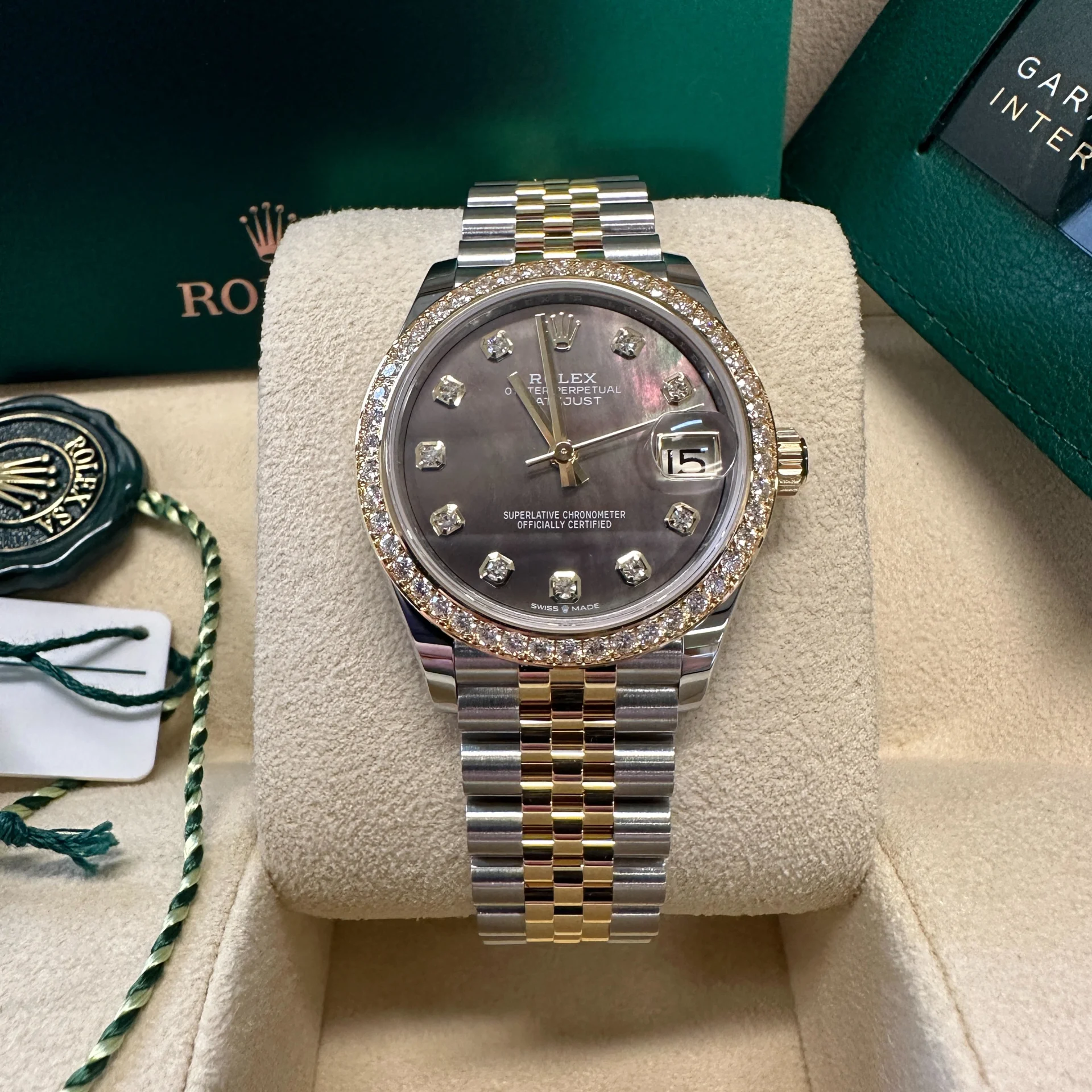 【Super Clone】RLX Datejust m278383-0023/0024 31mm Mother of Pearl Dial Oyster Bracelet
