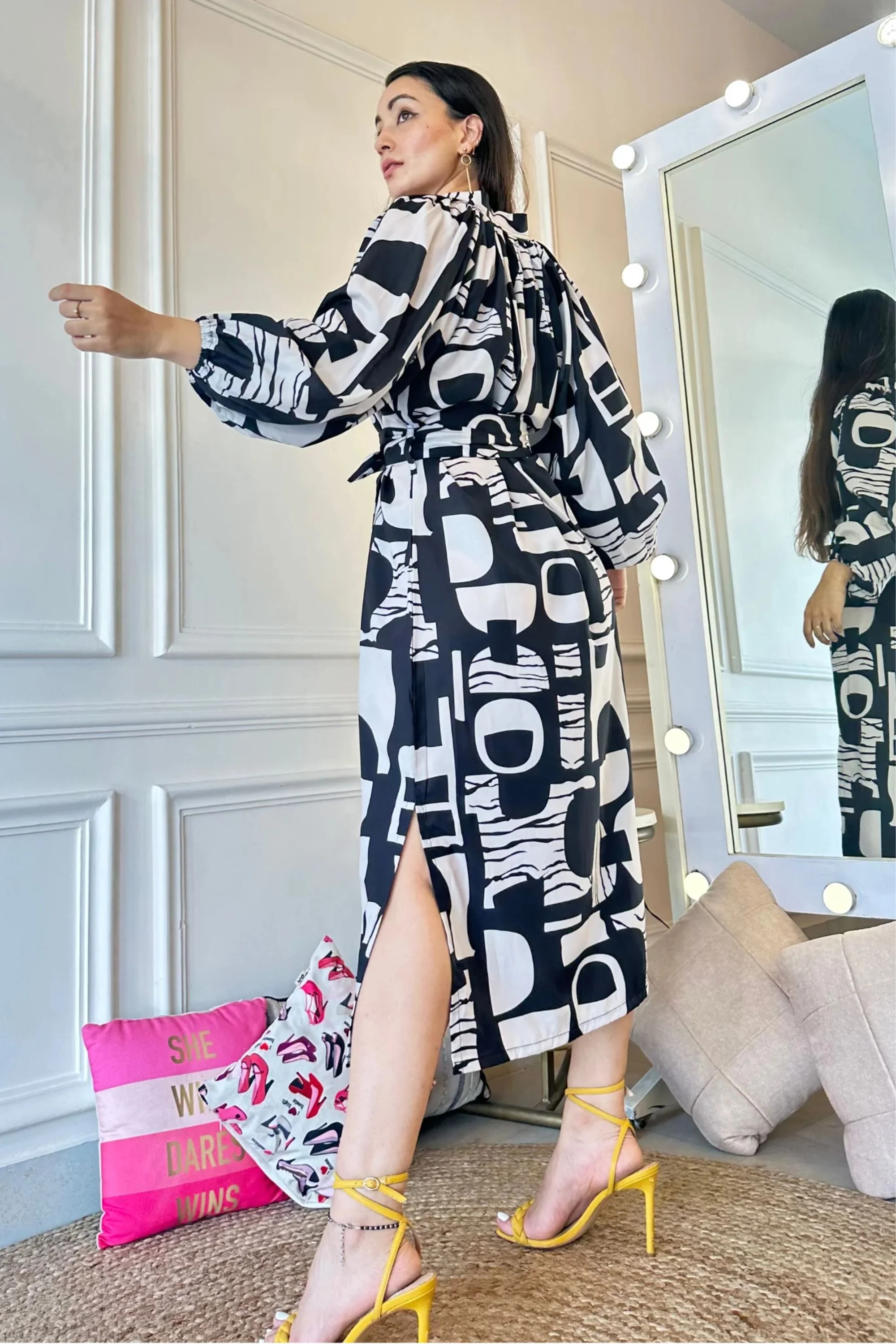Black Sands Shirt Dress