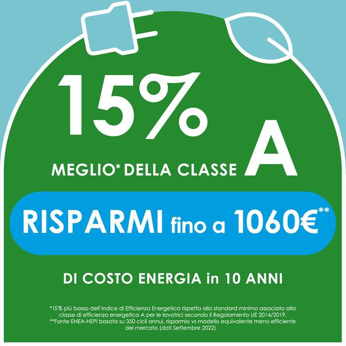 CANDY - Lavatrice RO 6106DWMC7/1-S 10 Kg Classe A-Bianco