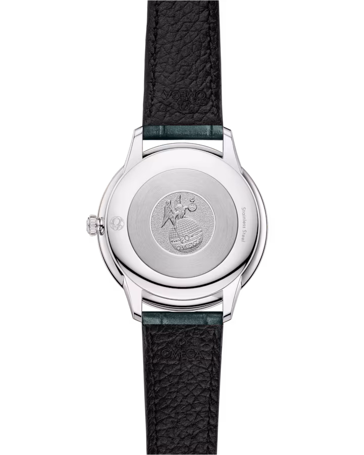 Omega De Ville Prestige 30 mm Green Dial Stainless Steel Strap 434.13.30.60.60.001