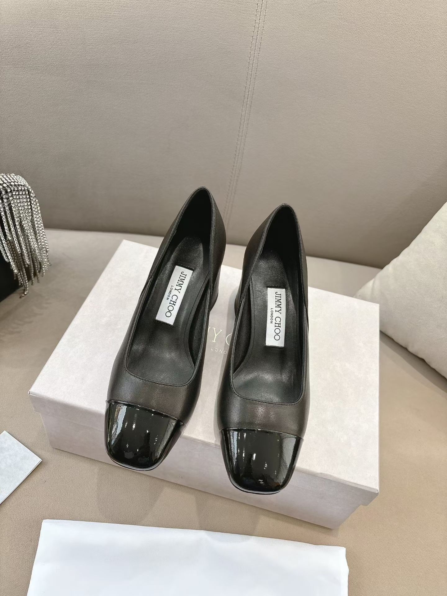 Jimmy Ch High heels 6.5CM（Multiple colors）