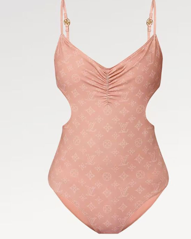Sexy Waistless One-piece Smocked Swimsuit YY-925526