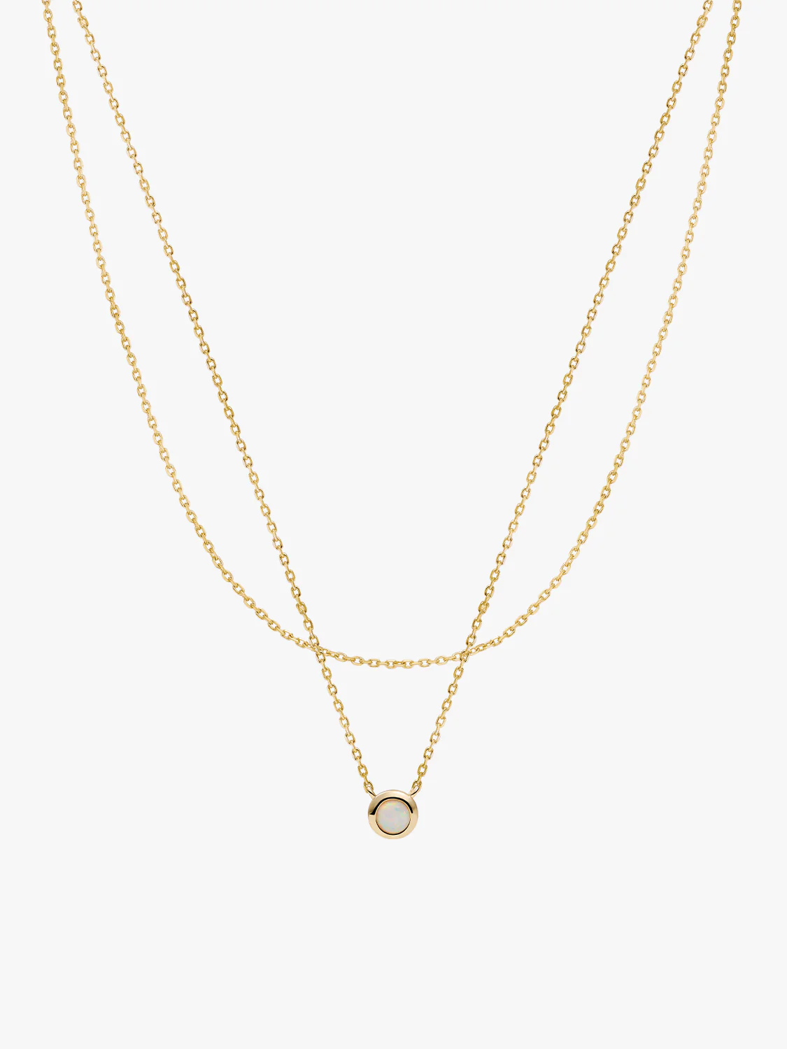 Opal Layered Necklace