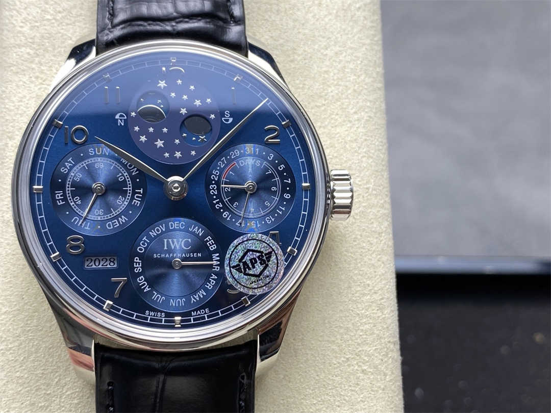APS Factory IWC Portuguese Perpetual Calendar Replica – 44.2mm Luxury Automatic Watch in Premium 18K Finish