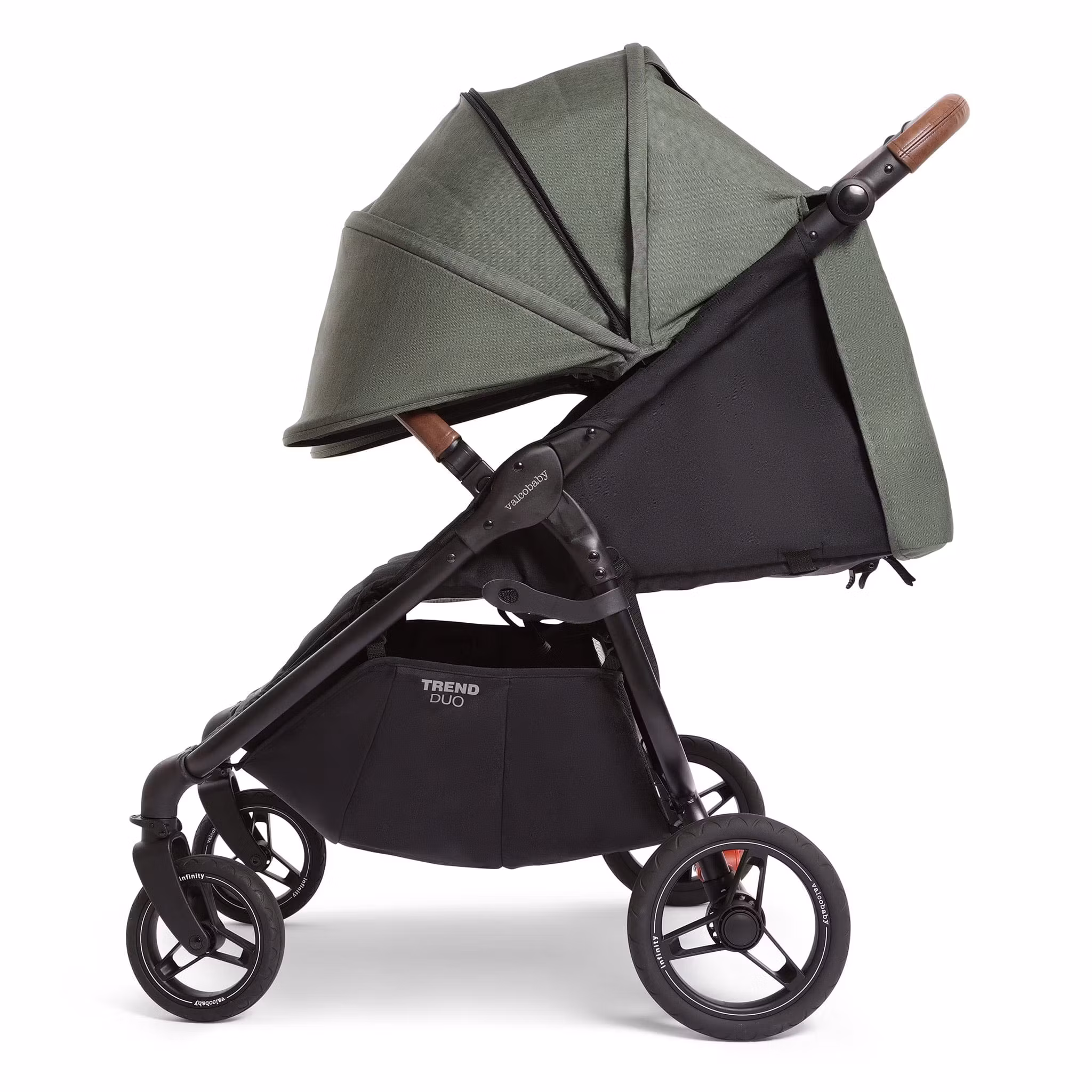 Valco Baby Trend Duo Sport Side by Side Double Stroller - Basil