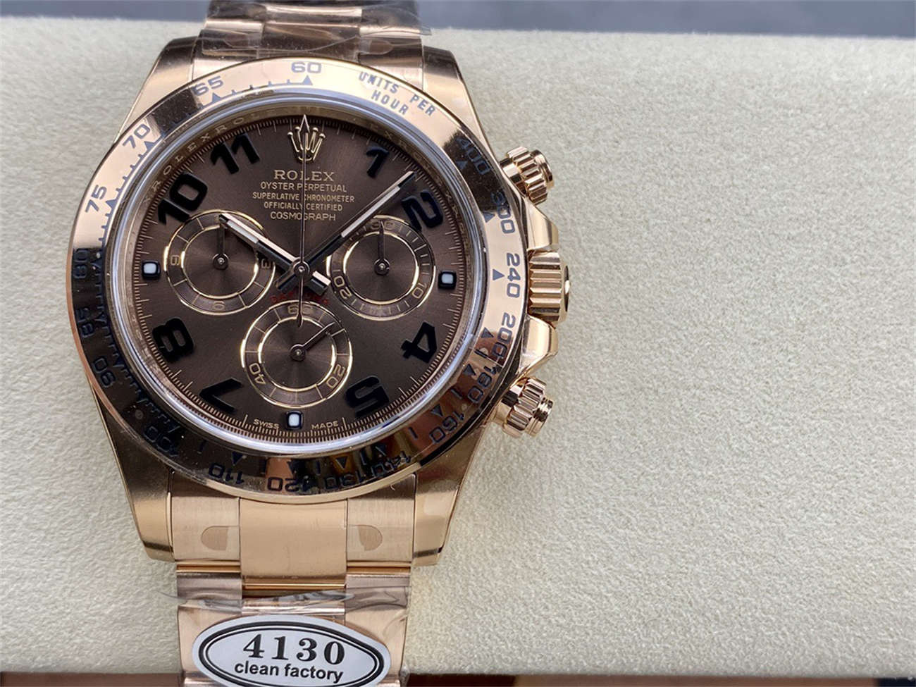 Rolex Daytona Everose Gold – Clean Factory 4130 Super Clone