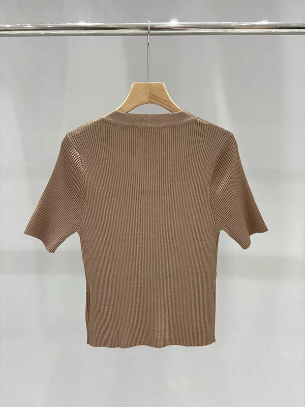 Knitted short sleeves TX-9170165