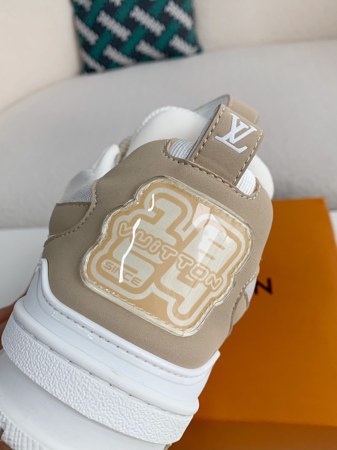 LV Skate Trainers ‘Beige’ – NICE SHOEUS