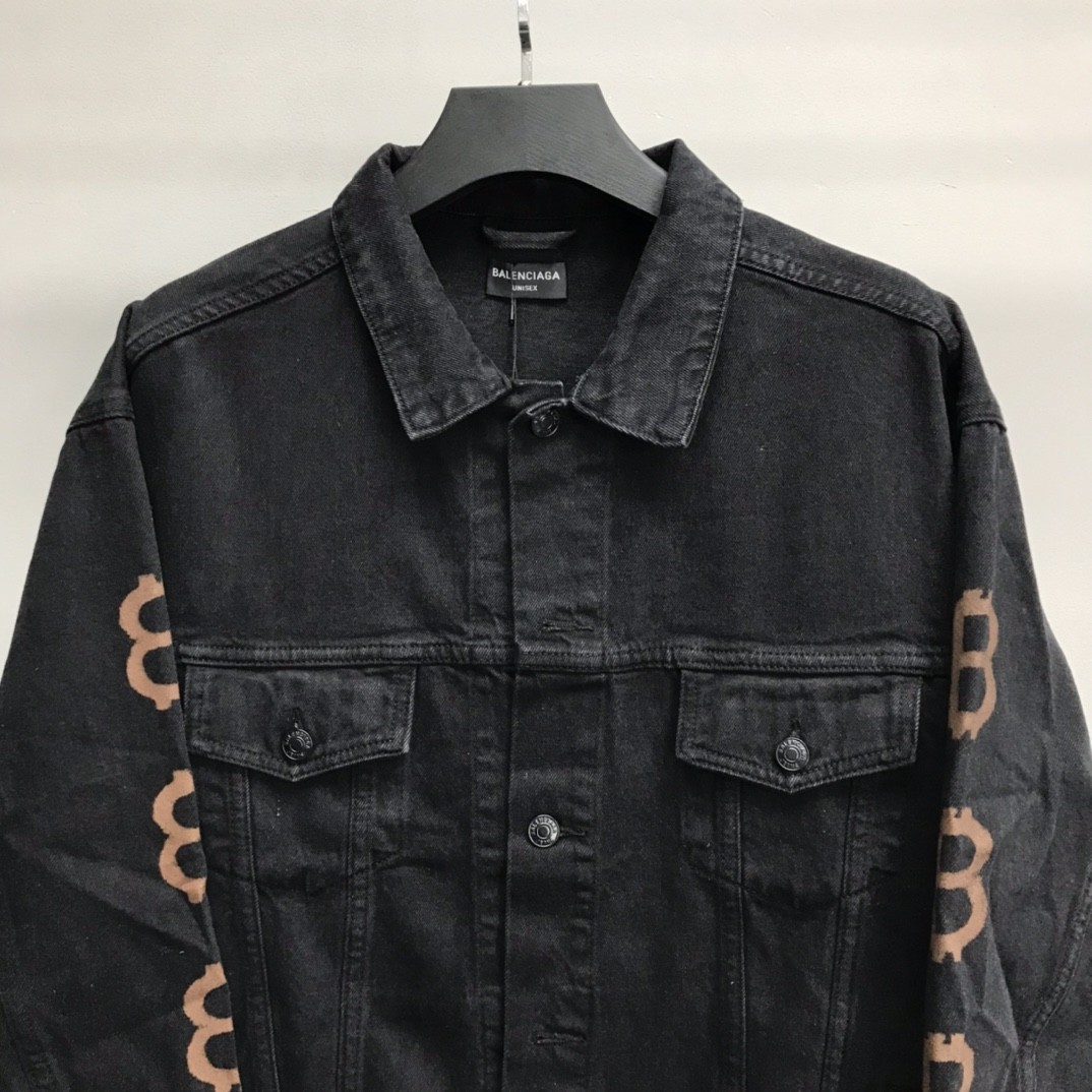 BLCG Bitcoin denim jacket