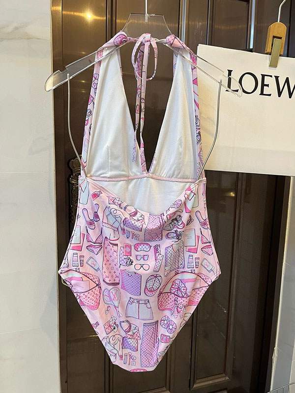 Sexy One-piece halter top Swimsuit YY-925530