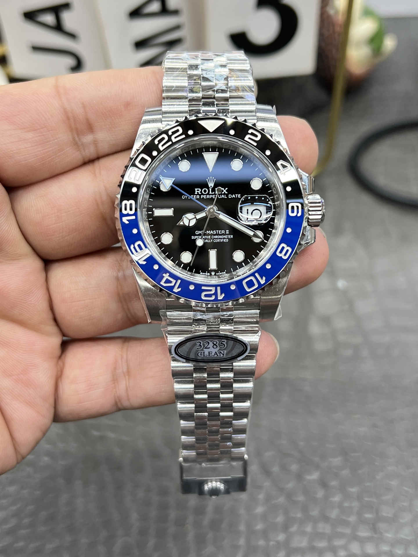 Clean Factory GMT Master II 126710BLNR – Premium “Batman” 3285 Automatic Replica