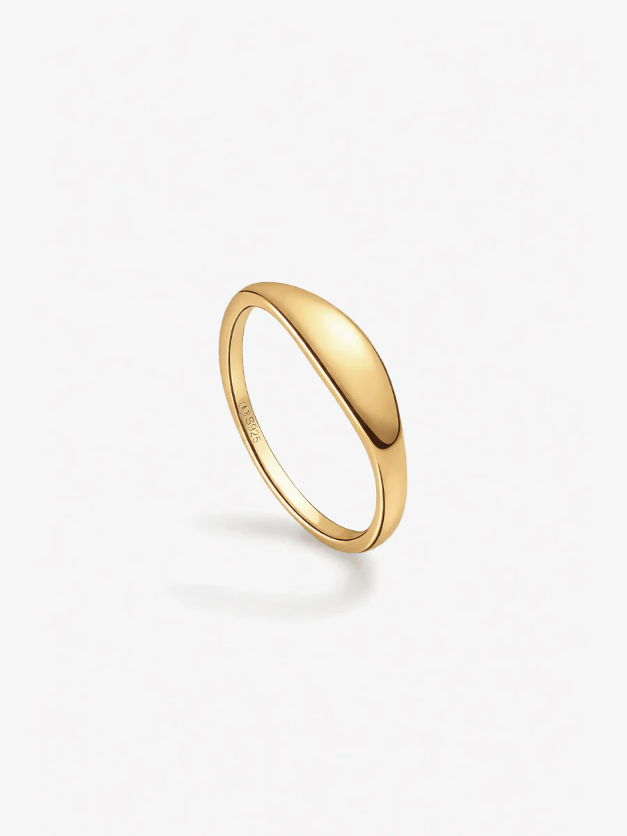 Slim Signet Ring