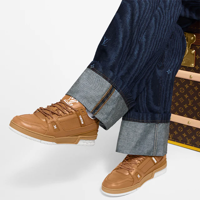 LV  Trainer Sneaker ‘Damier Cognac’
