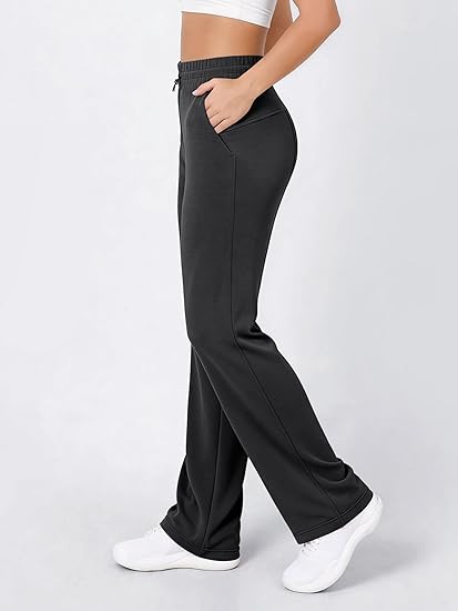 AERLEN Women's Modal Soft Wide Leg Pants