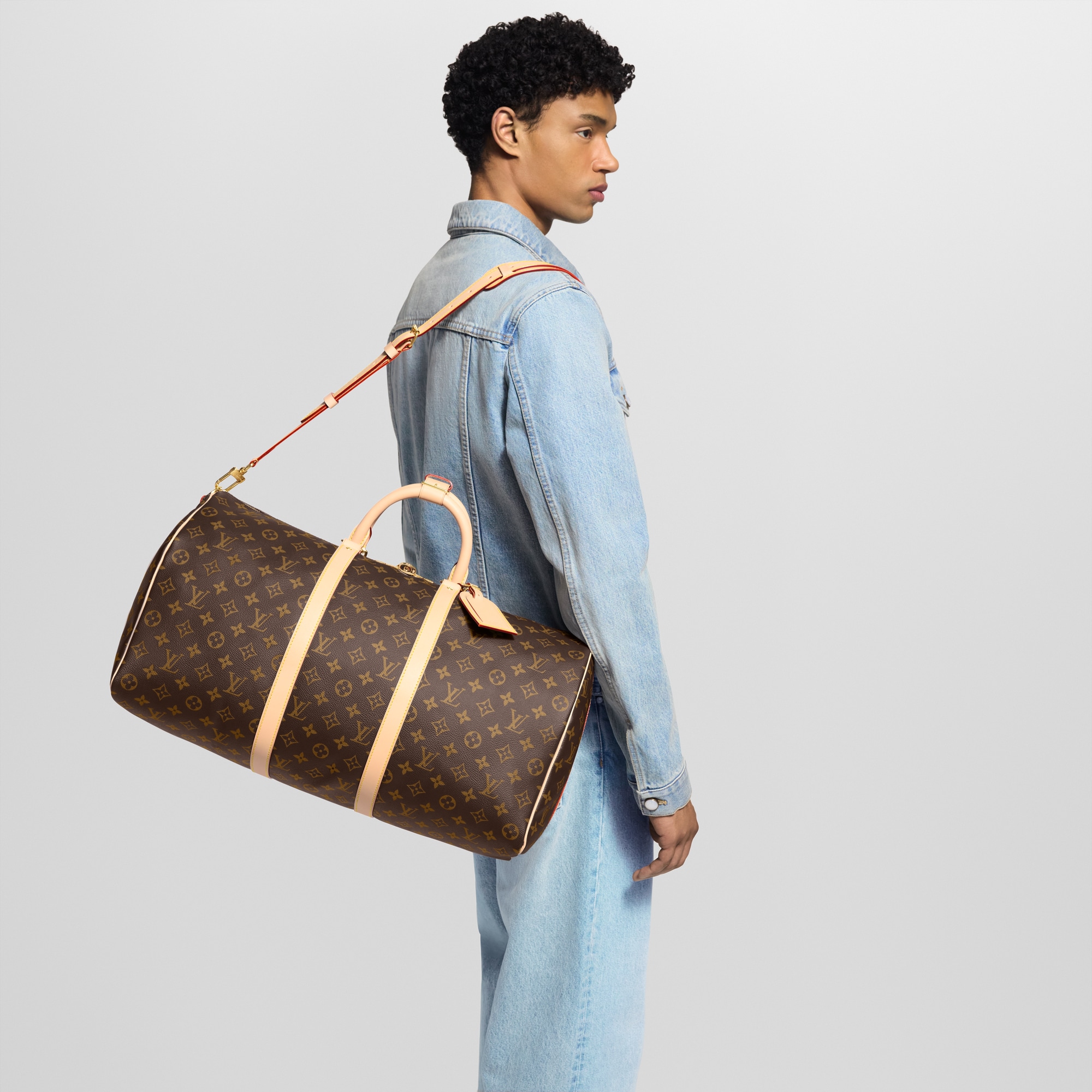 Louis Vuitton Keepall Bandoulière 55 Travel Bag (Available in 45cm and 50cm sizes as well)