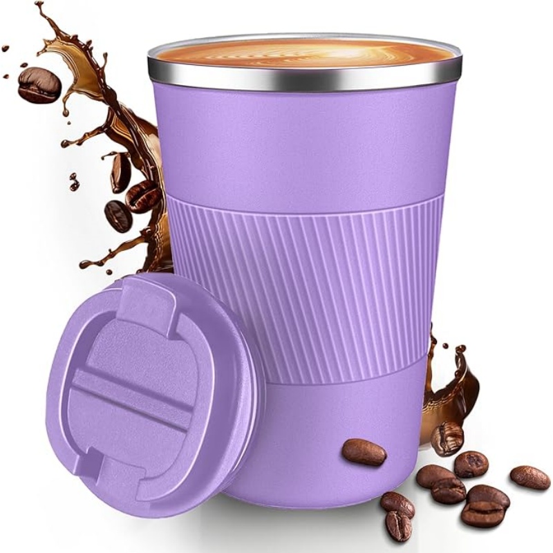 THERMOCLOUD 12OZ Travel Coffee Mug Insulated Coffee Cup