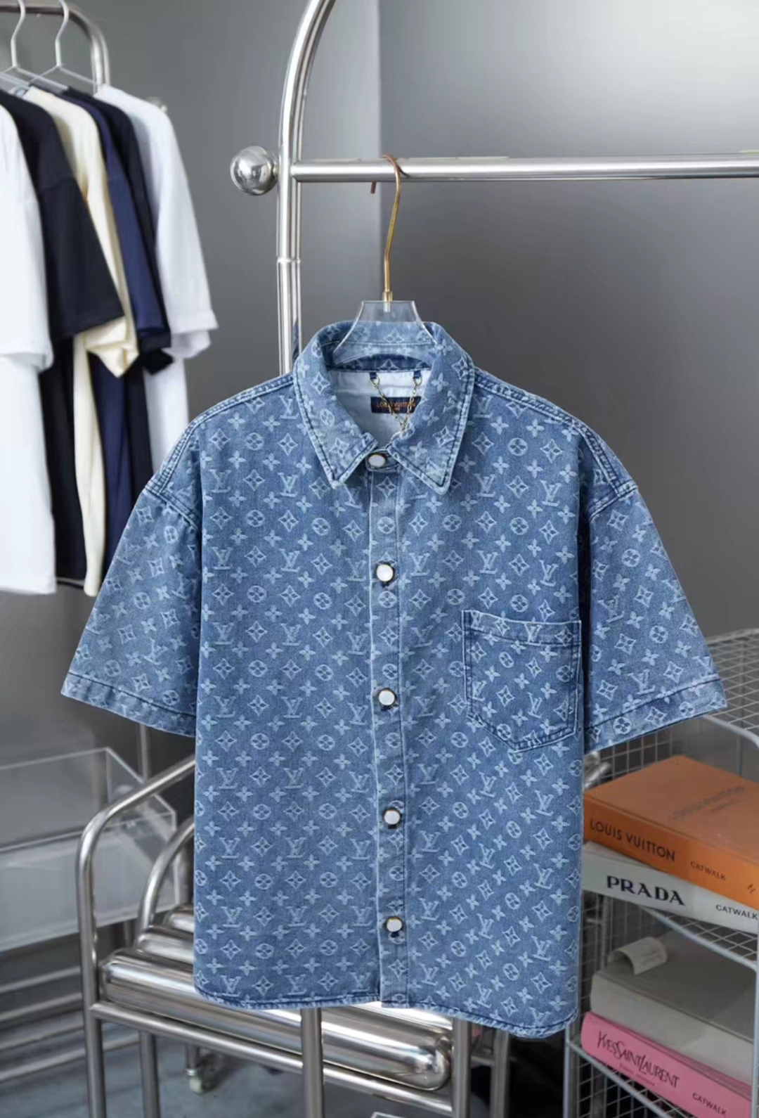 LV Denim short sleeves