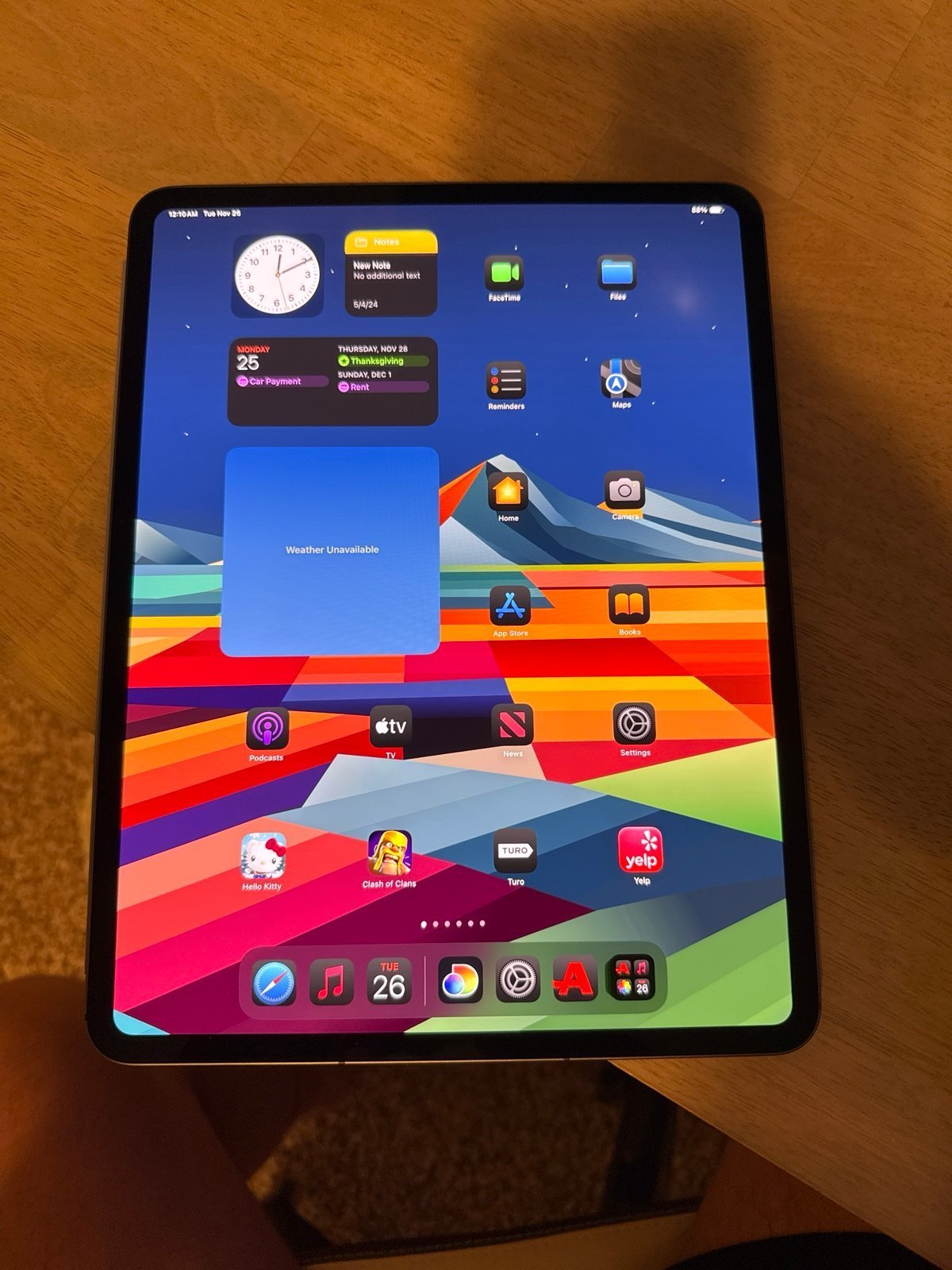 iPad Pro M4 5Y38