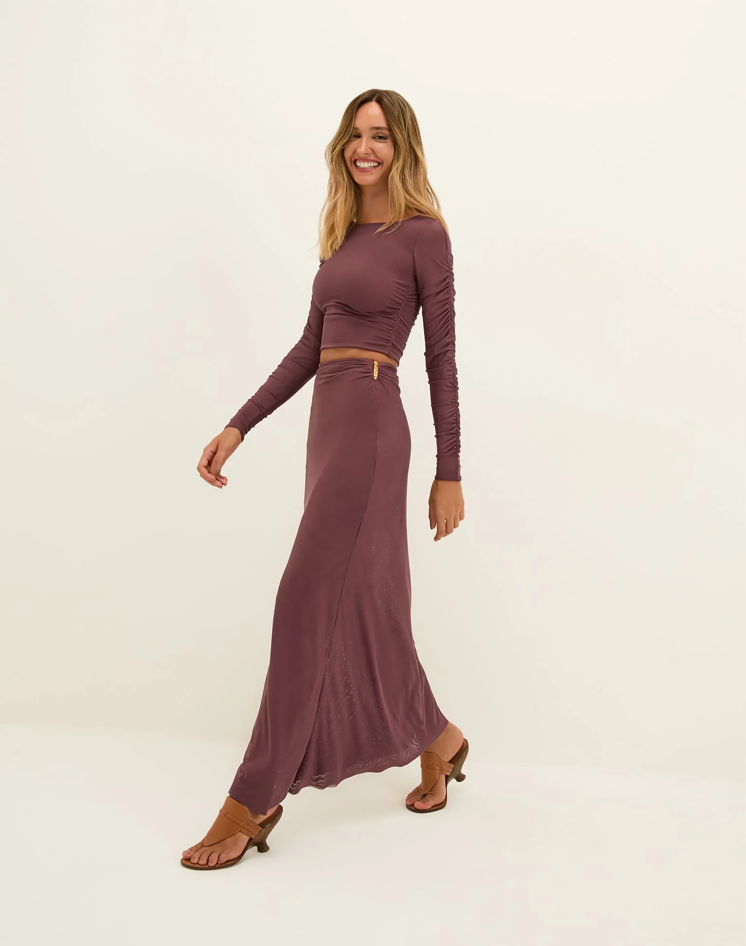 Amira Detail Long Skirt - Soulmate