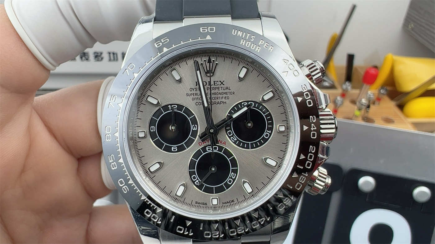 VSF Rolex Daytona Gray Dial Replica | Clone 4130 Movement 116519ln