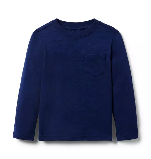 The Long Sleeve Slub Tee