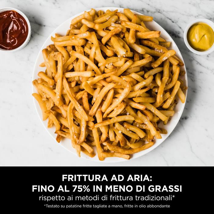 NINJA - Friggitrice ad aria FLEXDRAWER DA 10,4L-nero