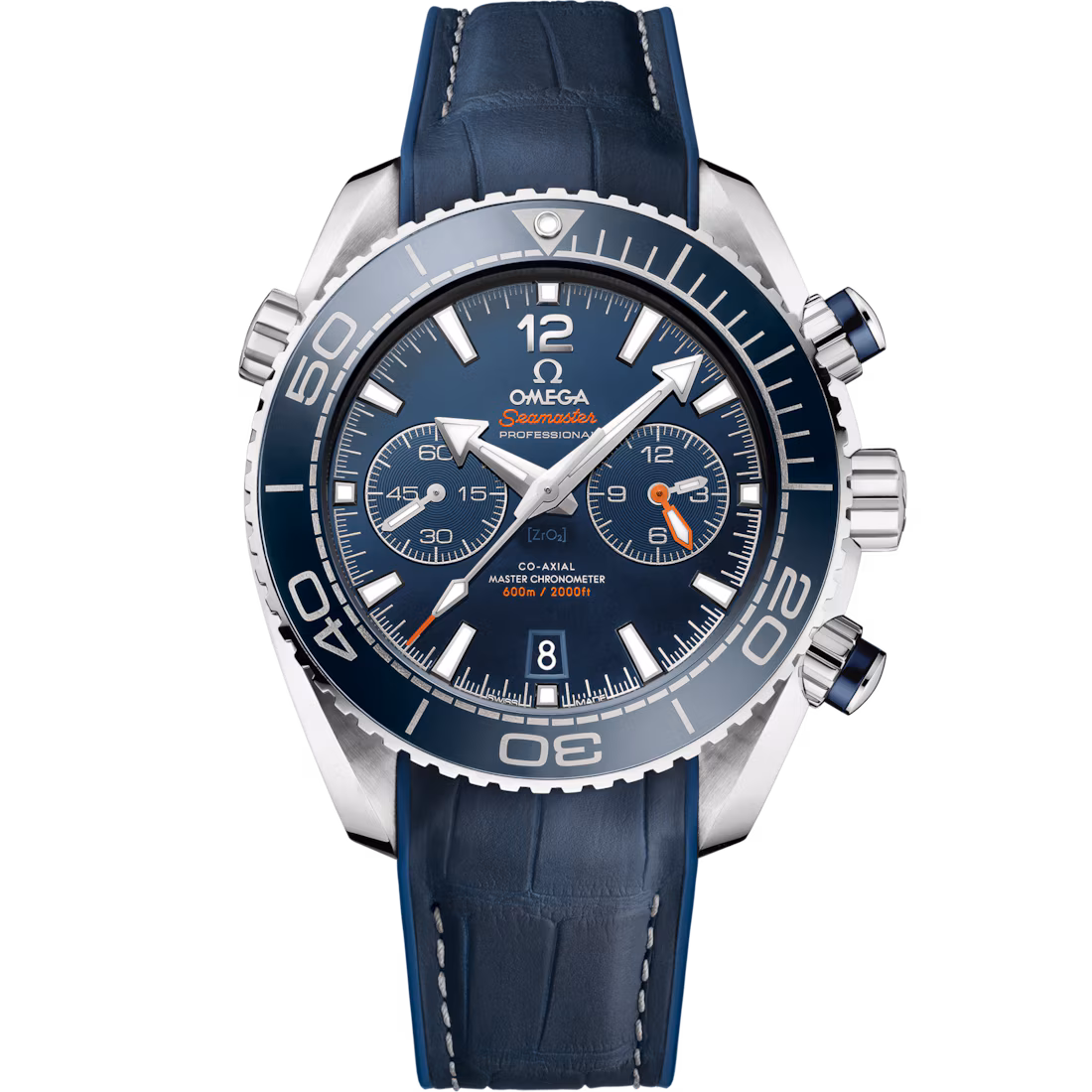 Omega Seamaster Planet Ocean 600M 45.5mm Blue Dial Stainless Steel Strap 215.33.46.51.03.001