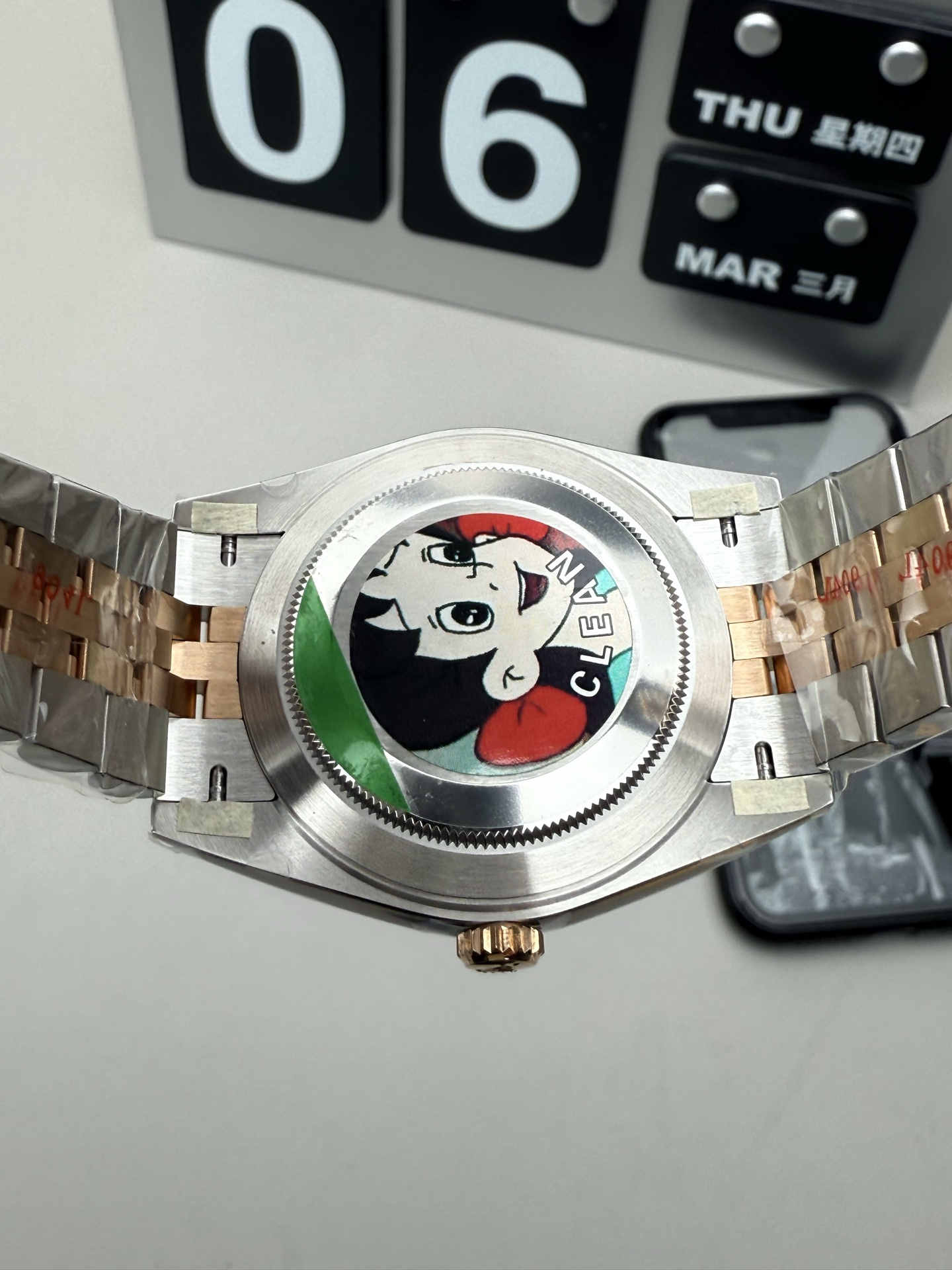 Clean Factory Datejust 41 126333 Rose Gold & Steel Green Roman Dial Super Clone 3235