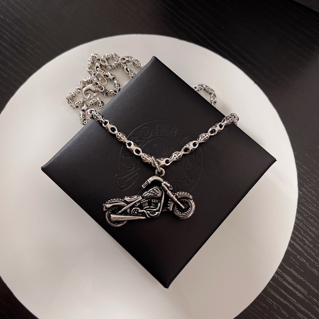 Chrome H Necklace