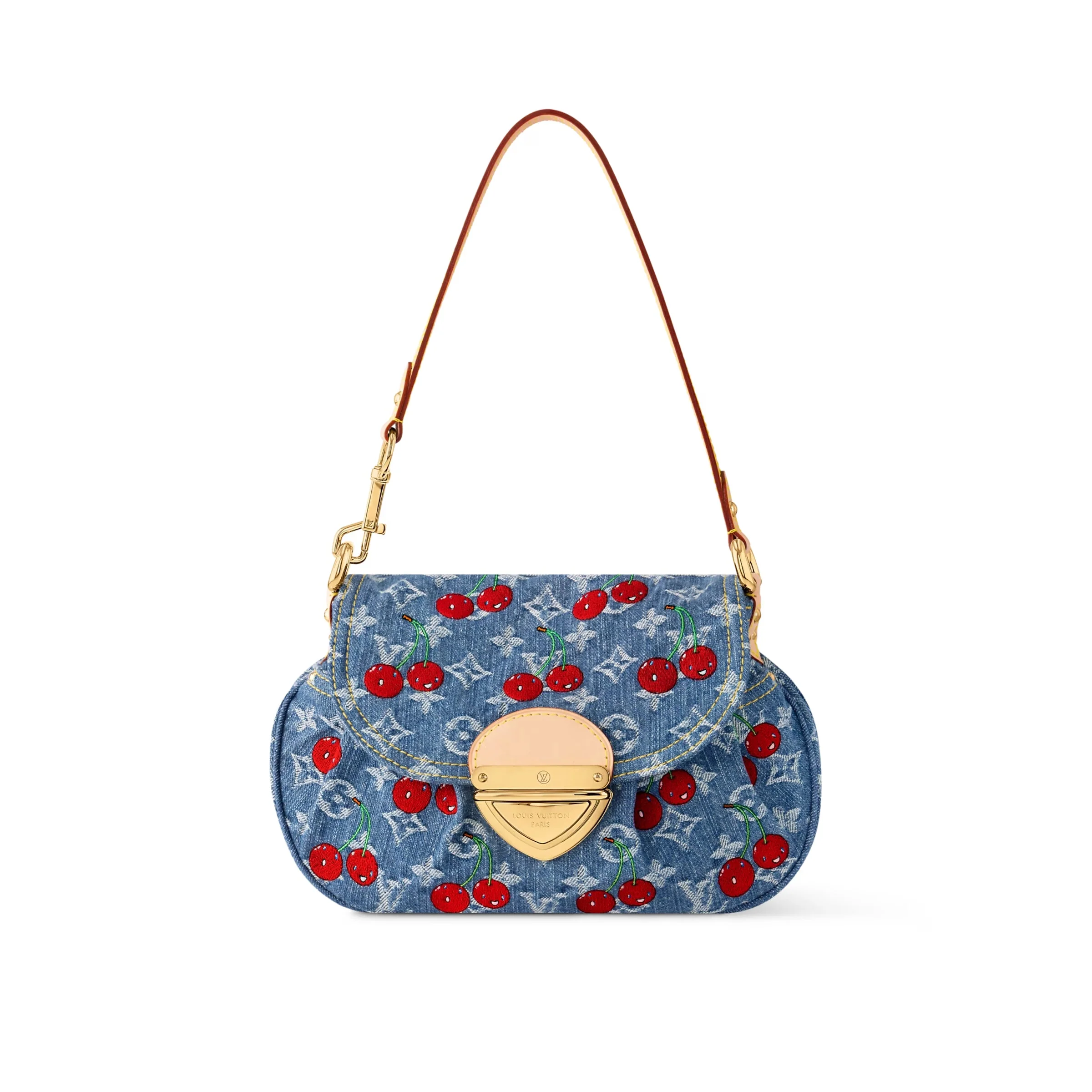 【Louis Vuitton】Popular♪ Takashi Murakami Collaboration Shoulder Bag - Cherry