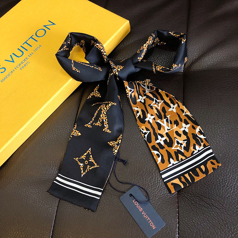 120x8cm Embroidery Handbag Ribbon Scarf Neck Bow WJ-987024