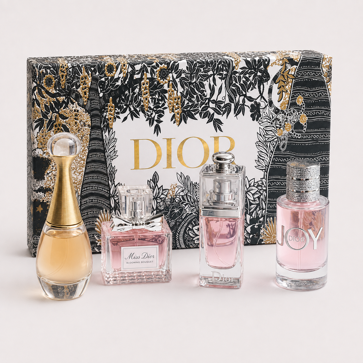 D107：DIOR Women’s Mini Perfume Gift Set 4 x 30ml