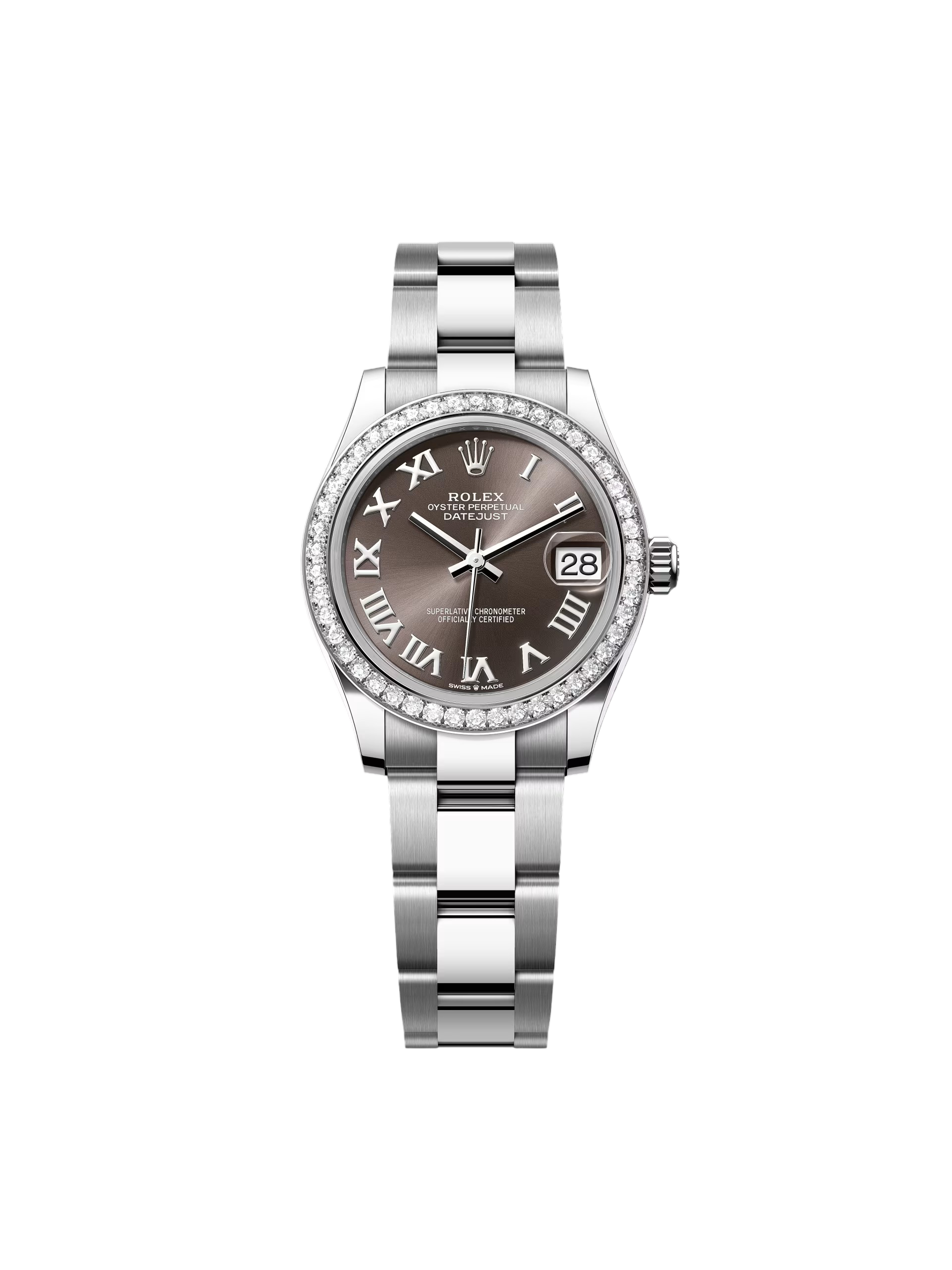 Rolex Datejust m278384RBR Dark Grey 31mm Dial