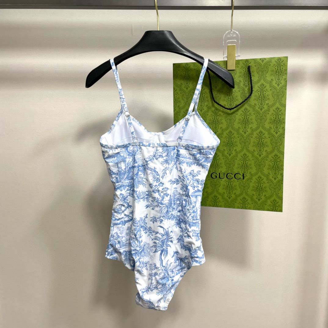 Fashion One-piece Swimsuit With Skirt YY-925217