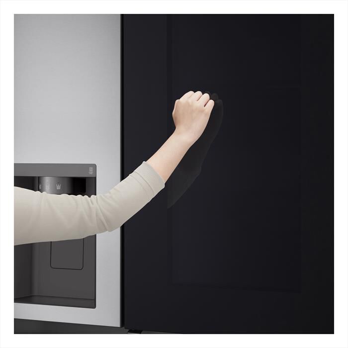 LG - Frigorifero side by side GSXV80PZLE Classe E 635 l-Inox