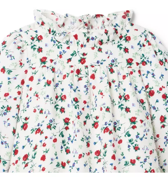 Floral Ruffle Dress