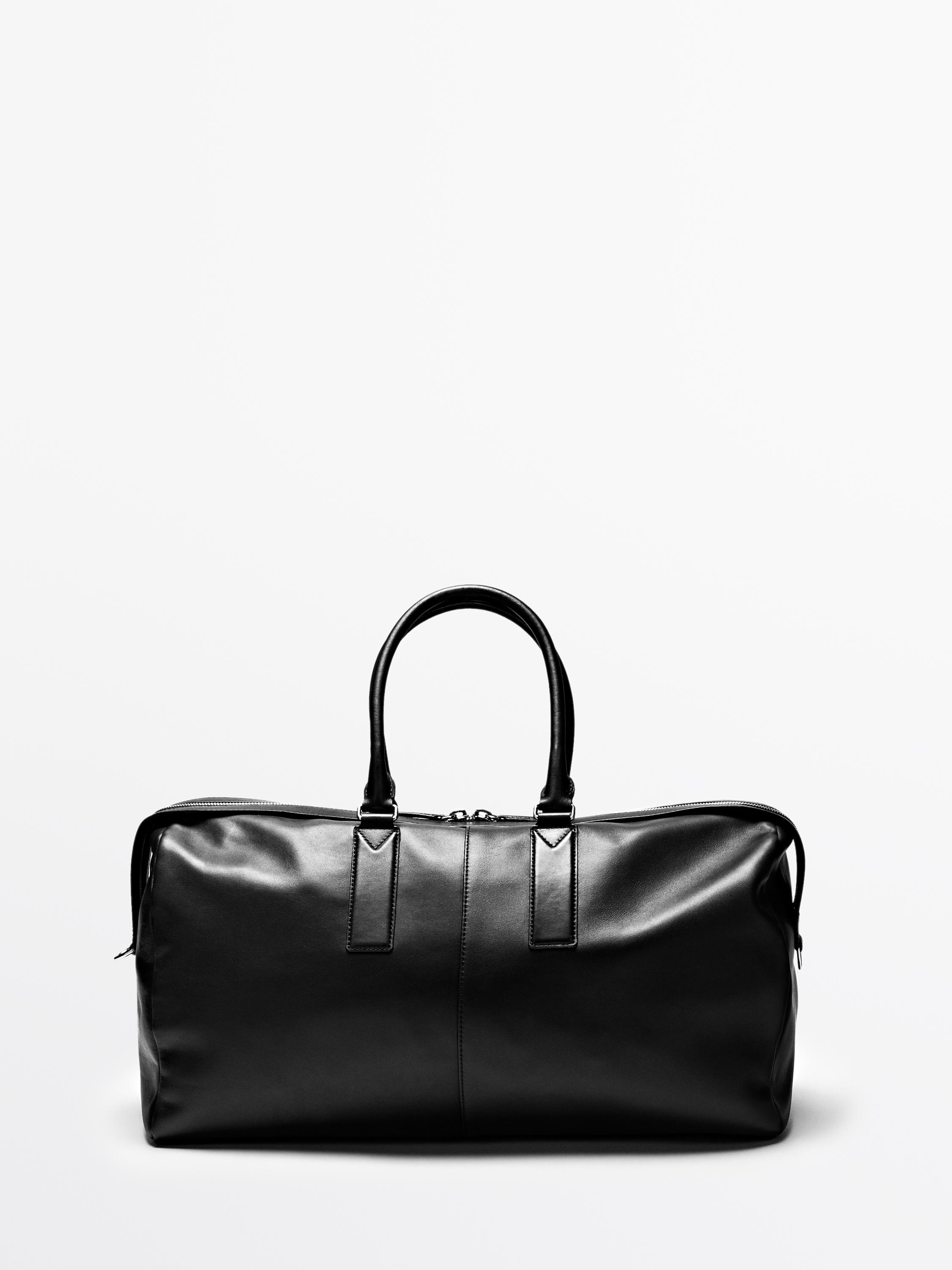 Bolso de viaje piel napa