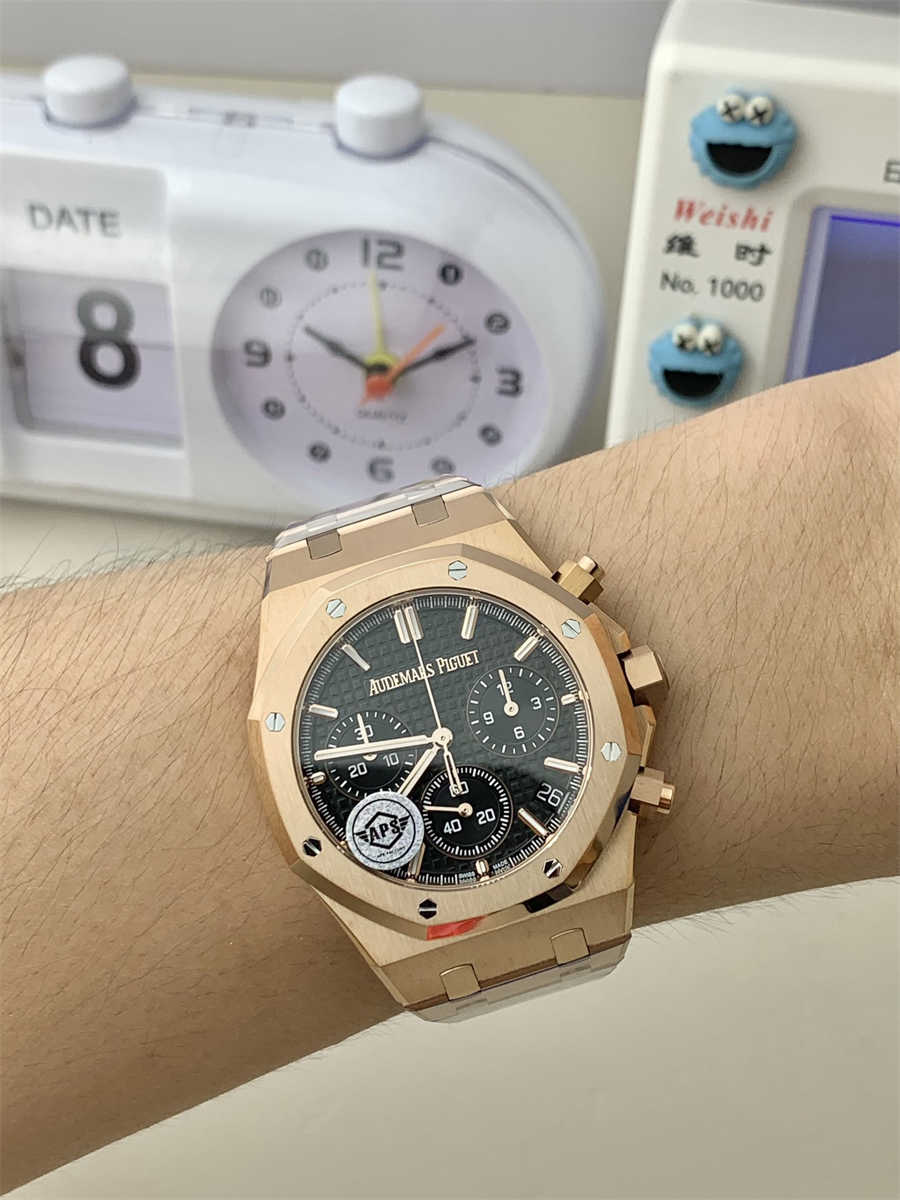 AP 26240 Rose Gold Chronograph Replica – APS Royal Oak Offshore 41mm