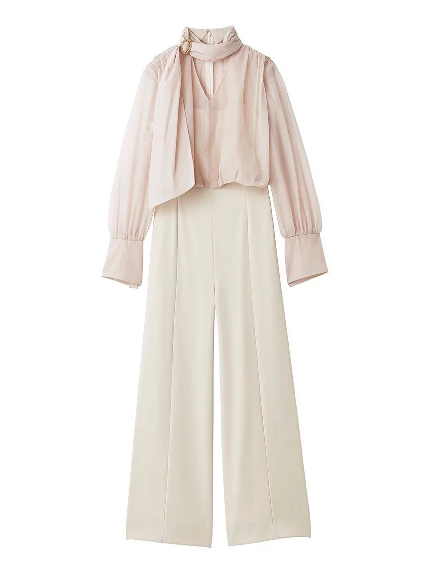 Sheer Bolero All-in-One Dress