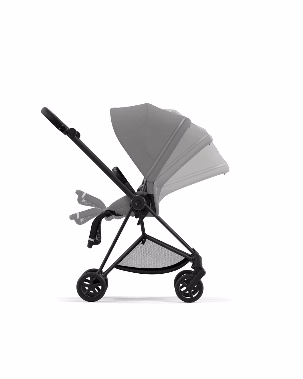 Cybex Mios 3 Stroller (One Box) - Matte Black / Black / Mirage Grey