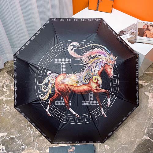 Windproof Automatic Folding Sun Umbrella UPF50+ YS-926034