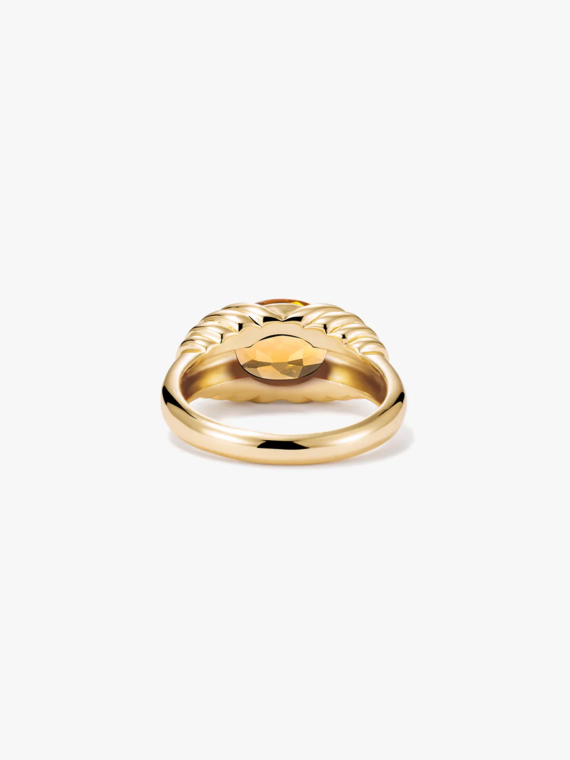 Citrine Statement Ring
