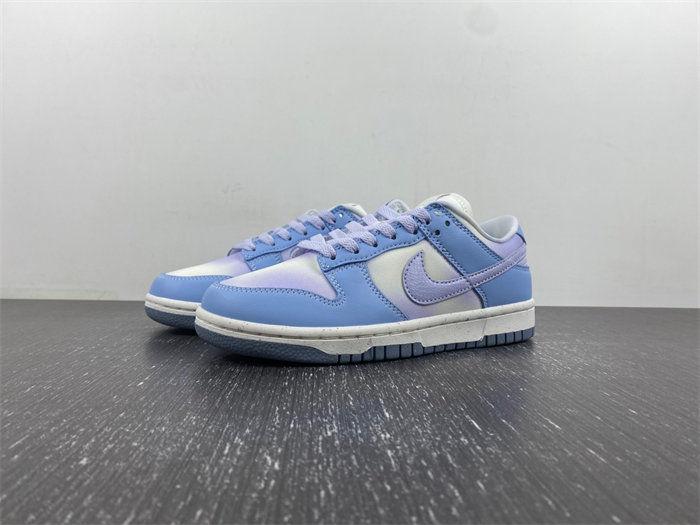 NK Dunk Low Blue Airbrush Canvas FN0323-400